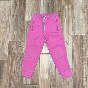 Hanna Andersson Slim Fit French Terry Double Knee Sweatpants